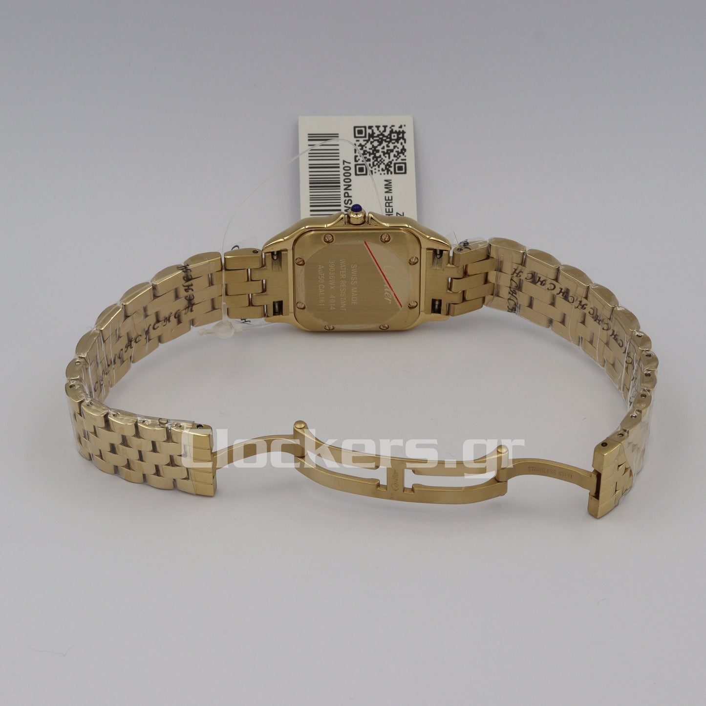 CARTIER PANTHÈRE 18K GOLD DATE ROMAN DIAL WITH