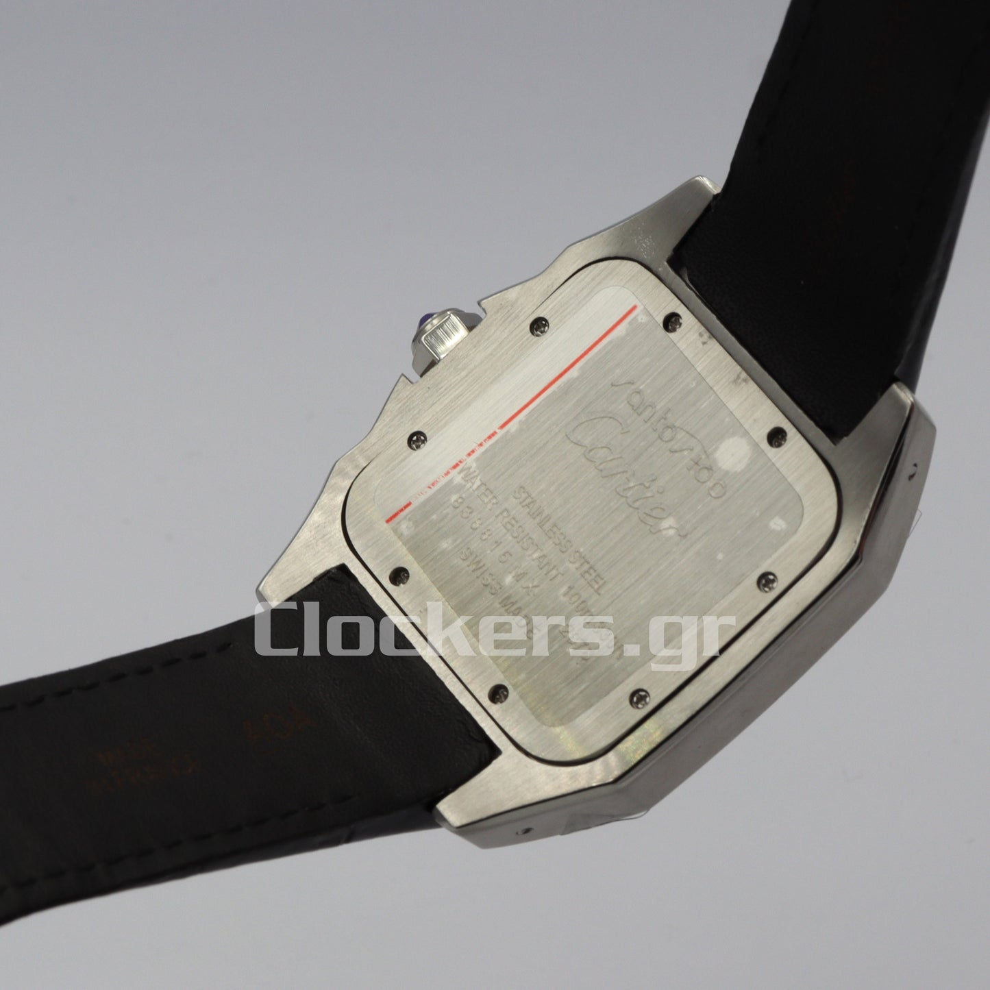 SANTOS 100 STEEL AUTOMATIC LARGE MEN'S WATCH