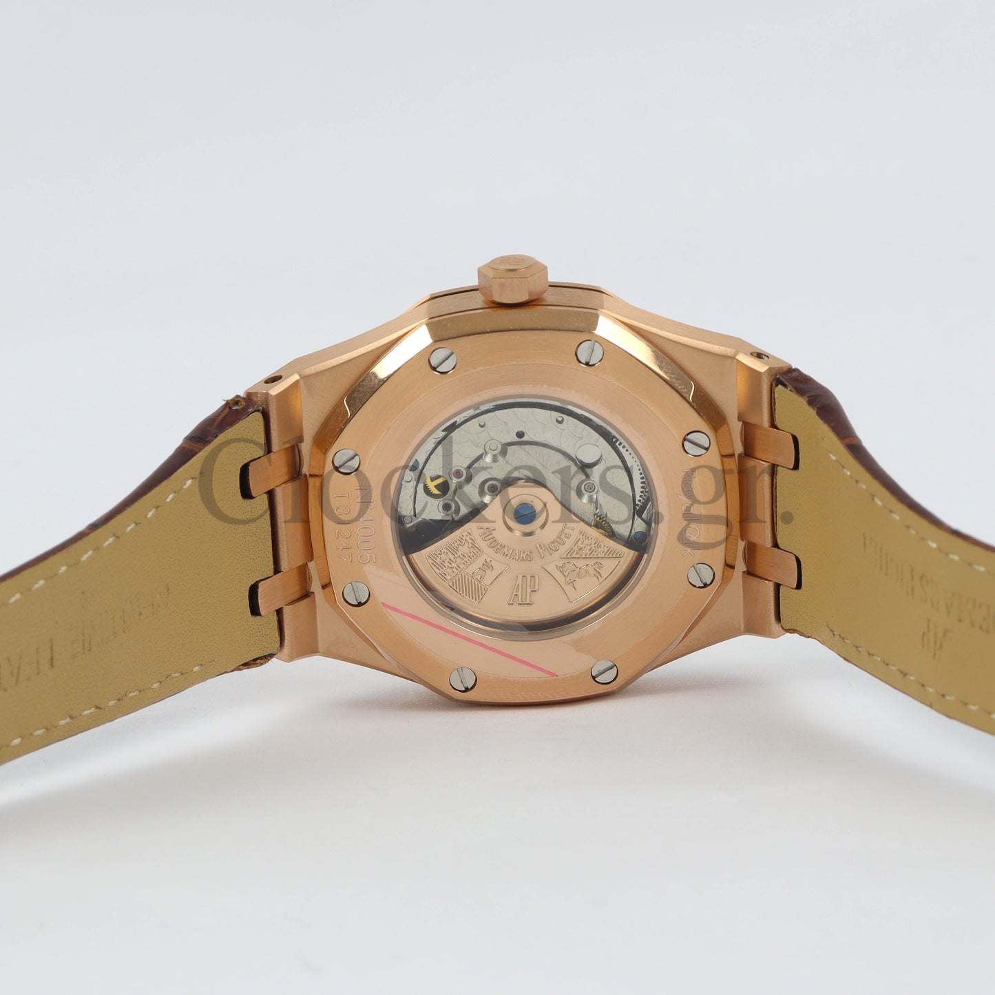 AUDEMARS PIGUET ROYAL OAK ROSE GOLD WATCH - 41MM