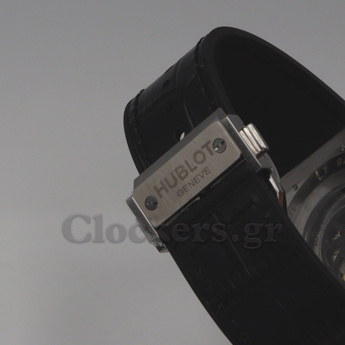 HUBLOT CLASSIC FUSION KING WATCH - 42 MM - BLACK DIAL - SS BLACK RUBBER STRAP