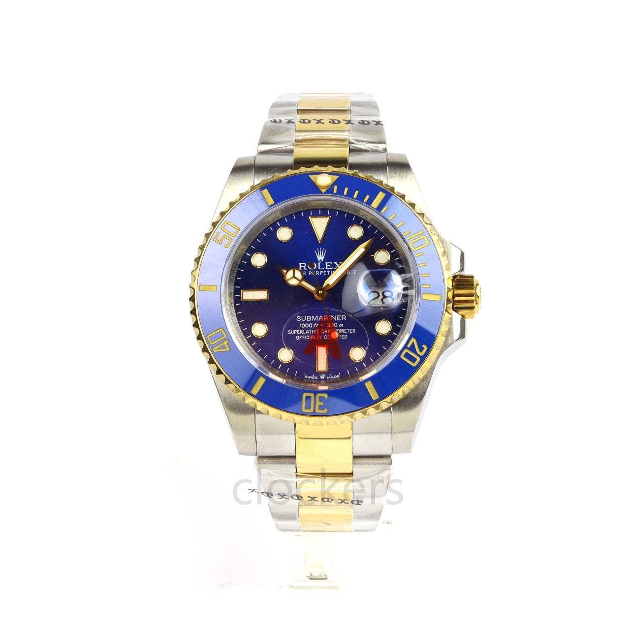 SUBMARINER 2-TONE BLUE CERAMIC BEZEL 40MM