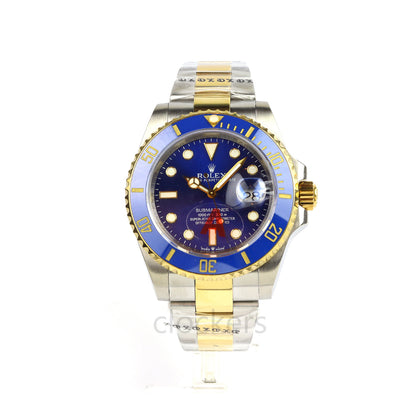 SUBMARINER 2-TONE BLUE CERAMIC BEZEL 40MM