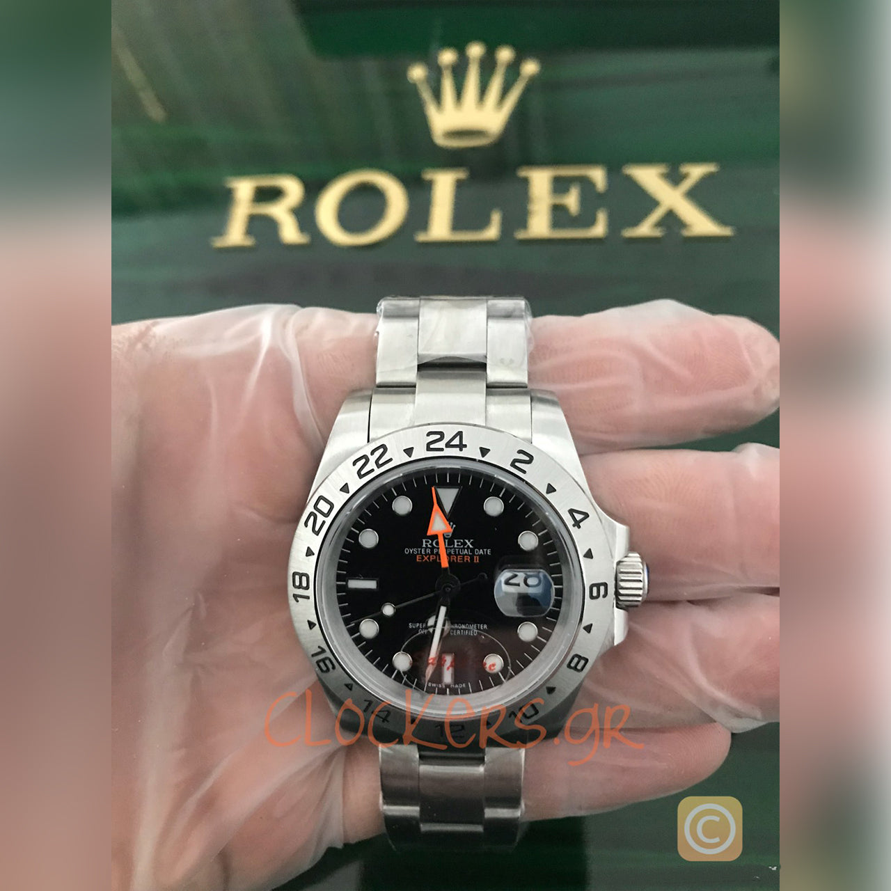 EXPL0RER II BLACK DIAL 42MM