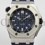 AUDEMARS PIGUET ROYAL OAK OFFSHORE DIVER 15710ST.OO.A052CA.01 BLUE INDEX STAINLESS STEEL RUBBER