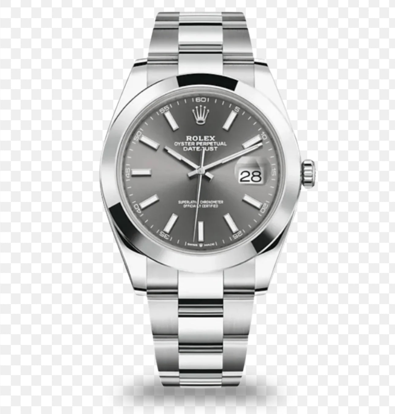 DATEJUST 36MM SILVER GRAY DIAL