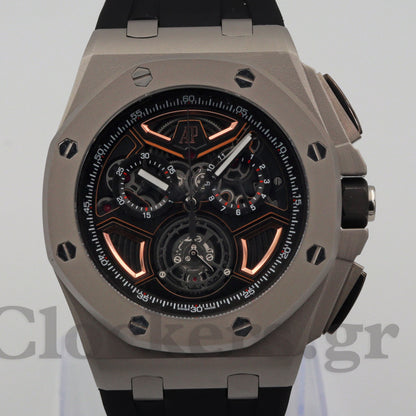 AUDΕMARS PIGUET LIMITED-EDITION ROYAL OAK TOURBILLON CHRONOGRAPH NEW