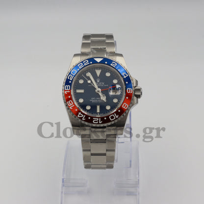 GMT-MASTER II SS BLUE/RED PEPSI CERAMIC BEZEL 40MM
