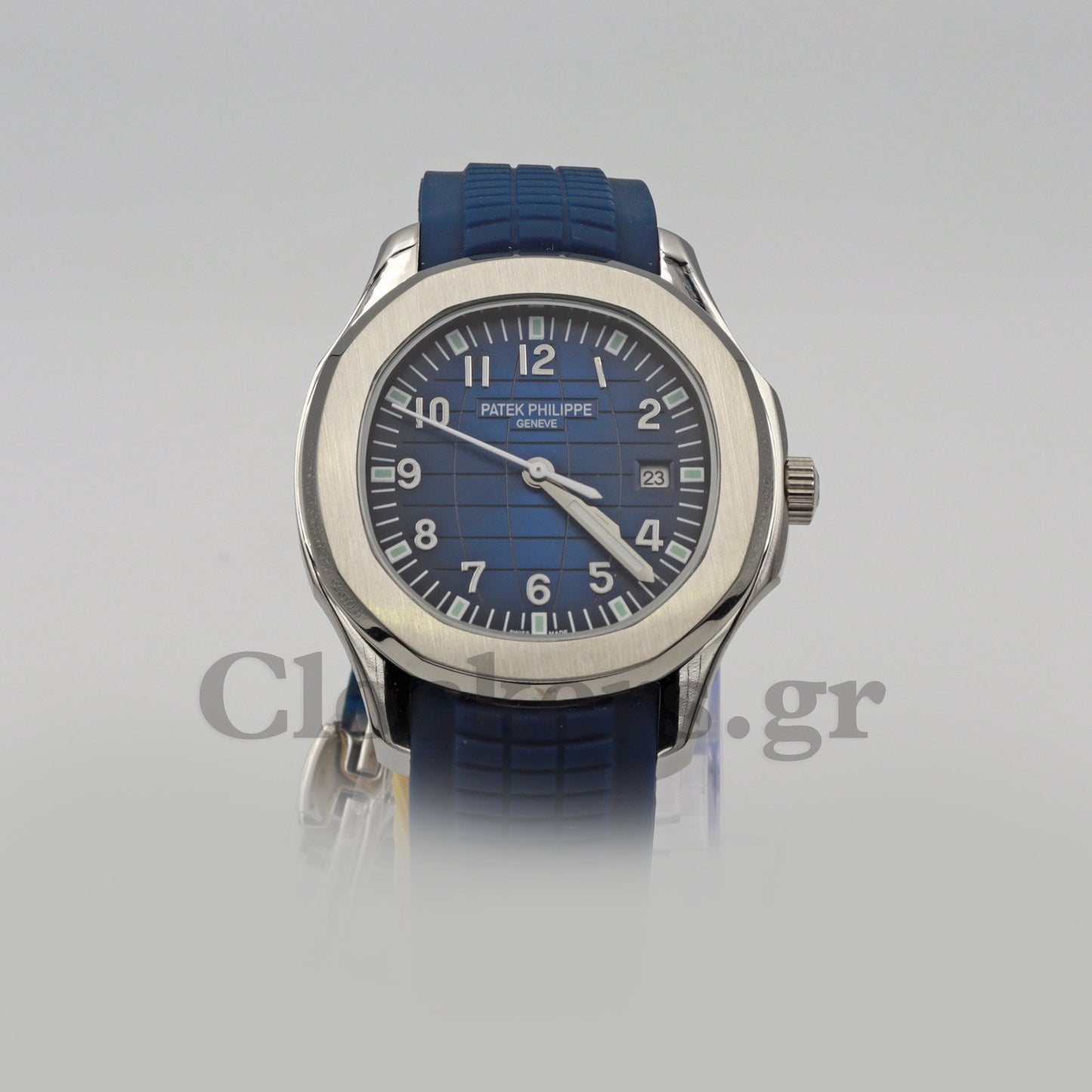 PATEK PHILIPPE AQUANAUT TIME BLUE DIAL AUTOMATIC 5164A-001 CLONE