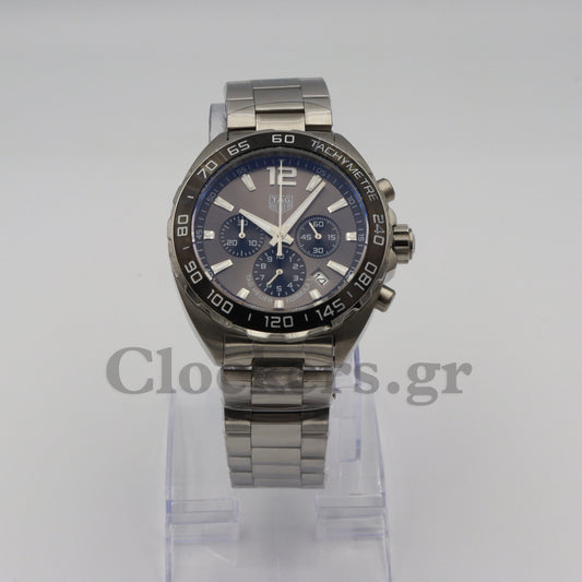 TAG HEUER FORMULA 1 CHRONOGRAPH  WATCH GREY DIAL STEEL