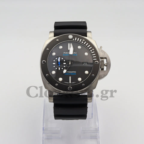 PANERAI LUMINOR SUBMERSIBLE AMAGNETIC STEEL BEZEL