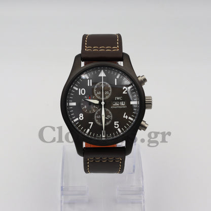 PILOT’S WATCH DOUBLE CHRONOGRAPH TOP GUN CERATANIUM