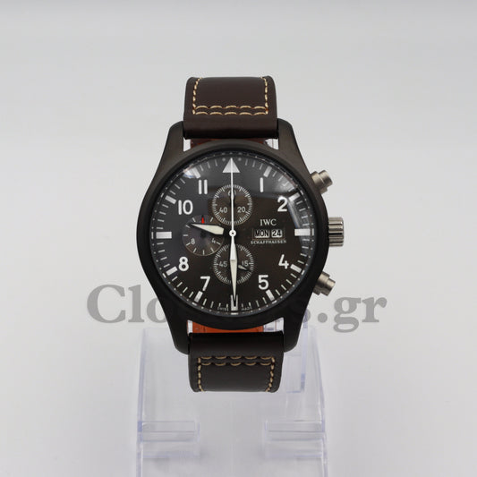 PILOT’S WATCH DOUBLE CHRONOGRAPH TOP GUN CERATANIUM