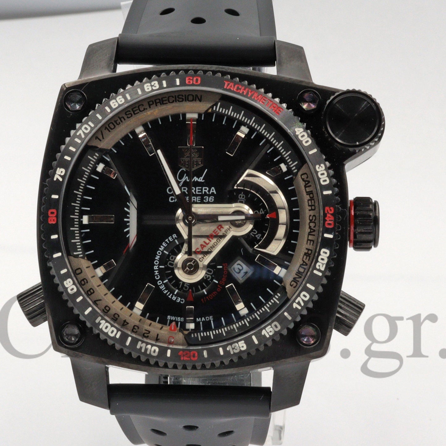 TAG HEUER  44mm black dial