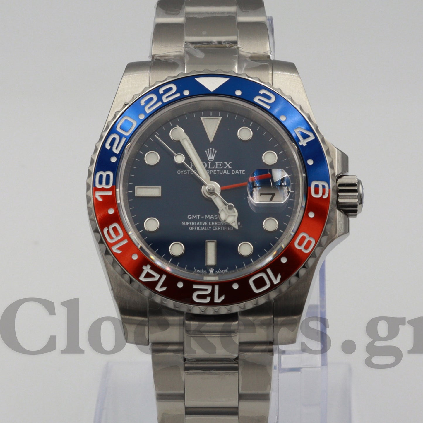 GMT-MASTER II SS BLUE/RED PEPSI CERAMIC BEZEL 40MM