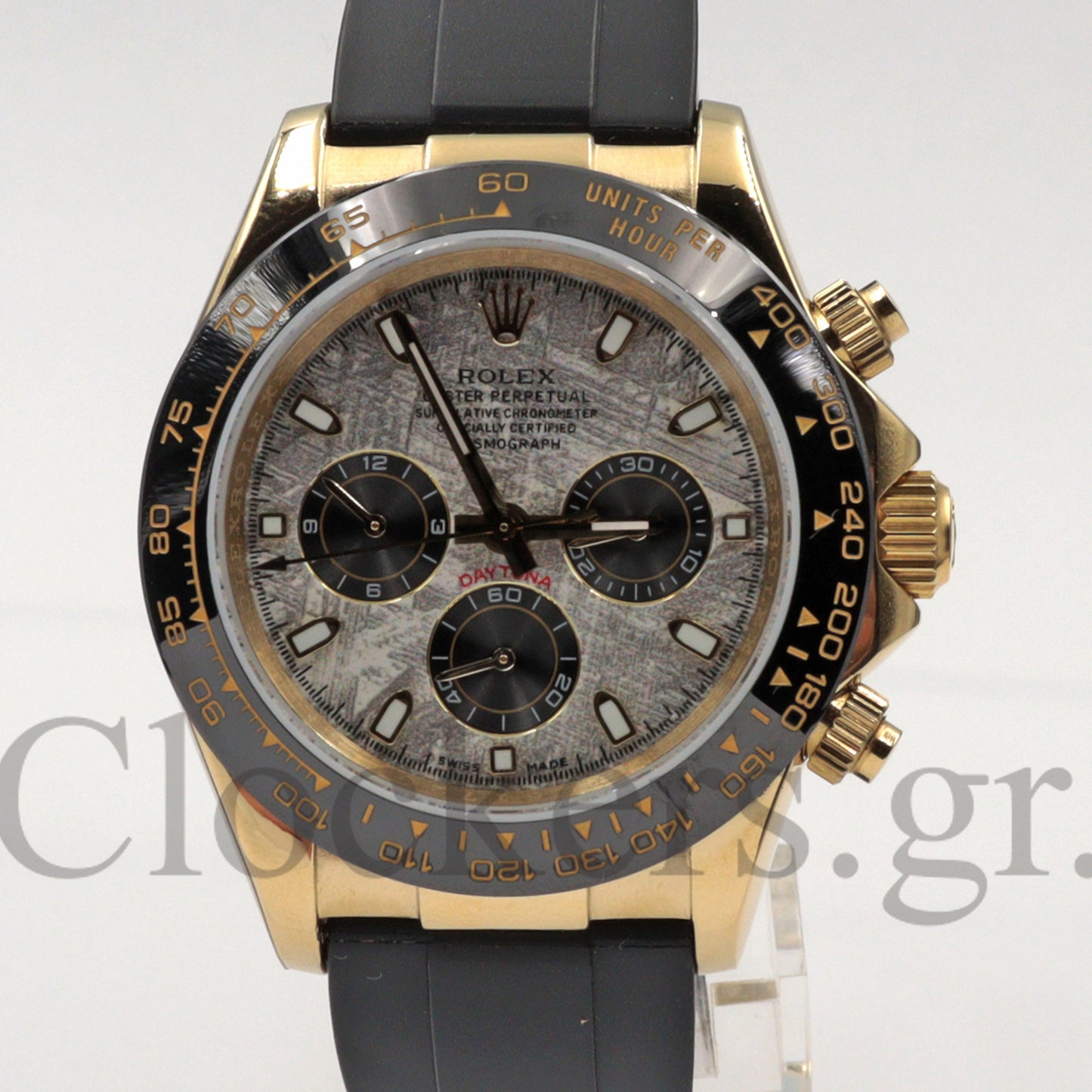C0SM0GRAPH DAYT0NA RUBBER STRAP CERAMIC BEZEL 40MM