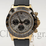 C0SM0GRAPH DAYT0NA RUBBER STRAP CERAMIC BEZEL 40MM