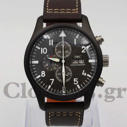 PILOT’S WATCH DOUBLE CHRONOGRAPH TOP GUN CERATANIUM