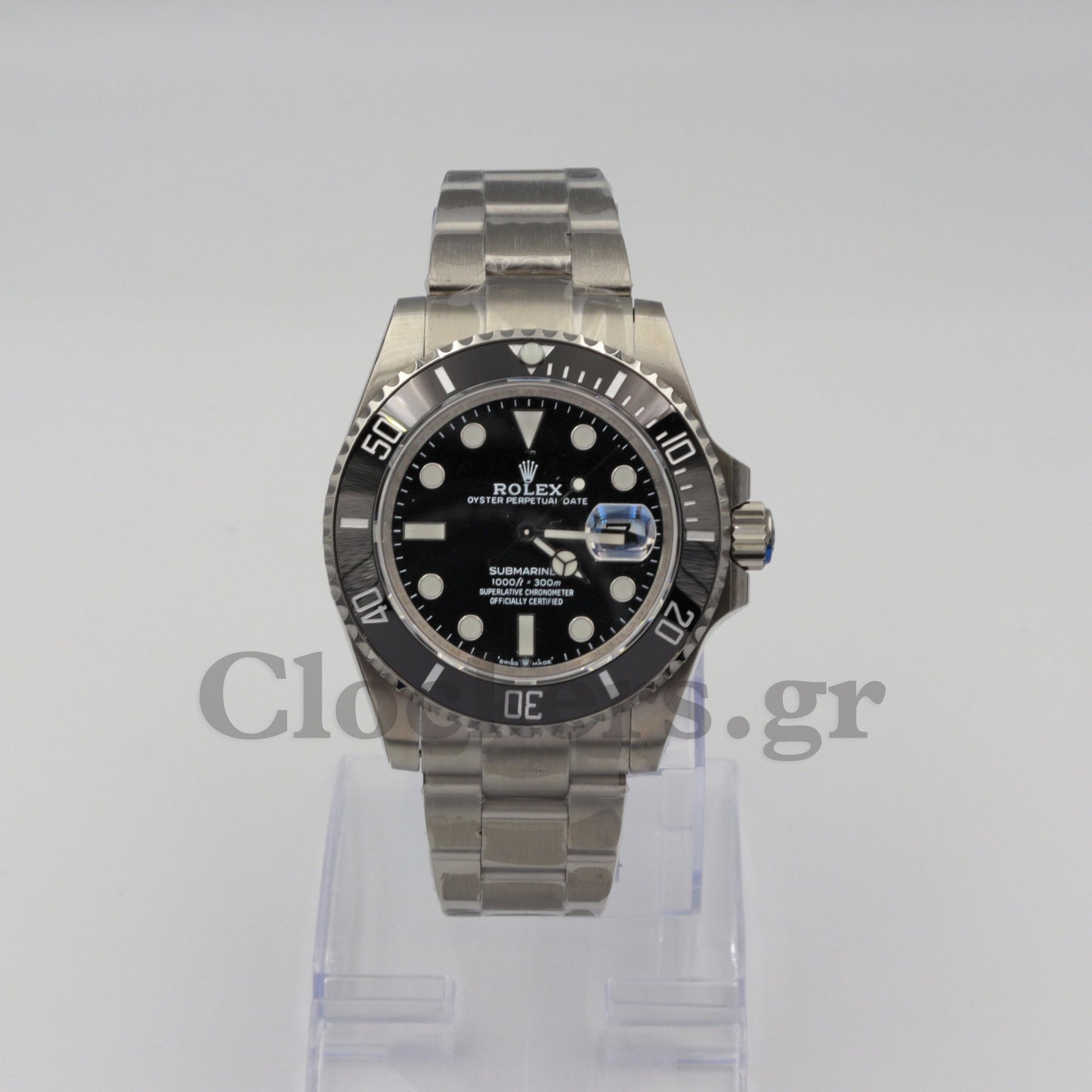 SUBMARINER DATE SS BLACK CERAMIC BEZEL 41MM CLONE