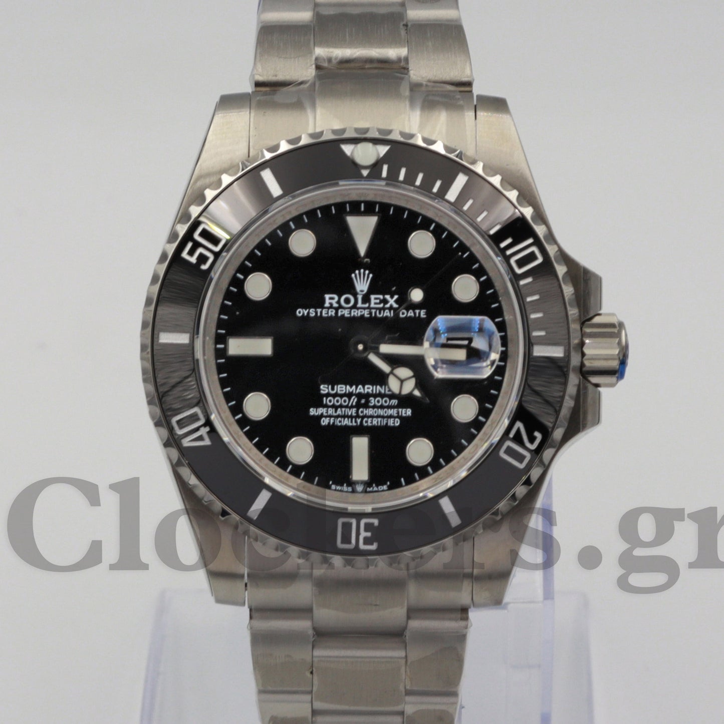 SUBMARINER DATE SS BLACK CERAMIC BEZEL 41MM CLONE