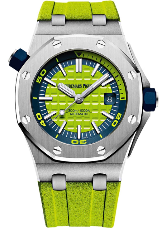 AUDEMARS PIGUET ROYAL OAK OFFSHORE DIVER SS GREEN CLONE