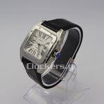 SANTOS 100 STEEL AUTOMATIC LARGE MEN'S WATCH