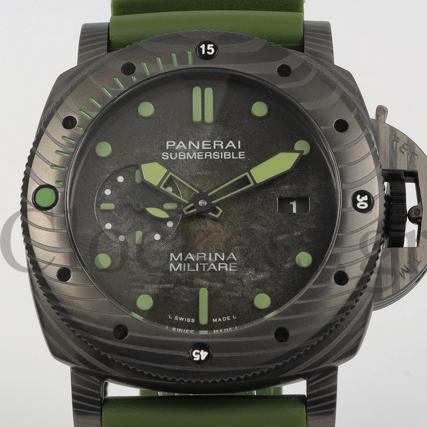 PANERAI SUBMERSIBLE MARINA MILITARE CARBOTECH CLONE
