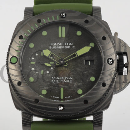 PANERAI SUBMERSIBLE MARINA MILITARE CARBOTECH CLONE