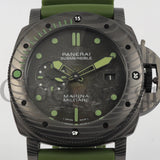 PANERAI SUBMERSIBLE MARINA MILITARE CARBOTECH CLONE