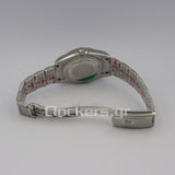 SKY-DWELLER SS  GREEN  DIAL STICK MARKERS
