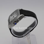 SANTOS 100 STEEL AUTOMATIC LARGE MEN'S WATCH