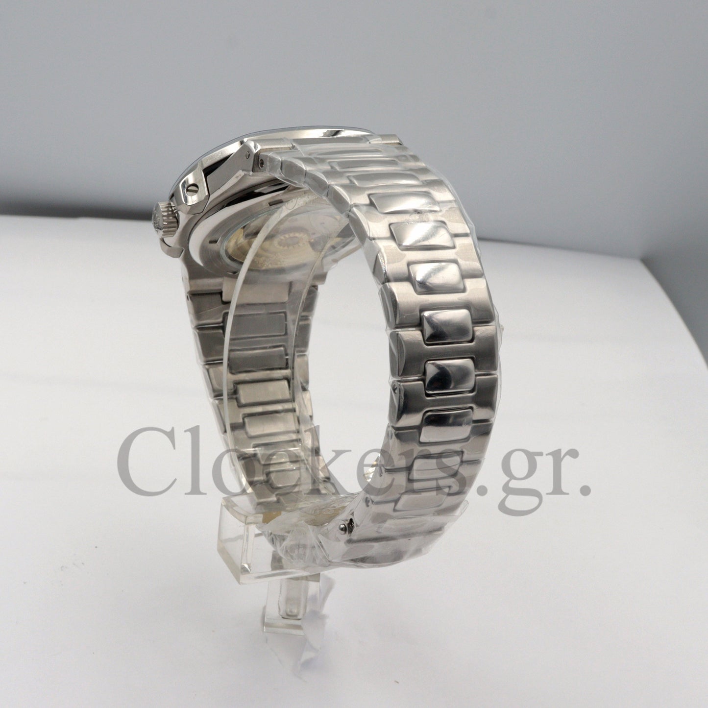 PATEK PHILIPPE NAUTILUS SILVER BRACELET GREEN DIAL