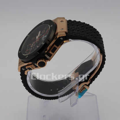 HUBLOT BIG BANG REF. 301.M, 18K ROSE GOLD, TITANIUM & CERAMIC AUTOMATIC CHRONOGRAPH