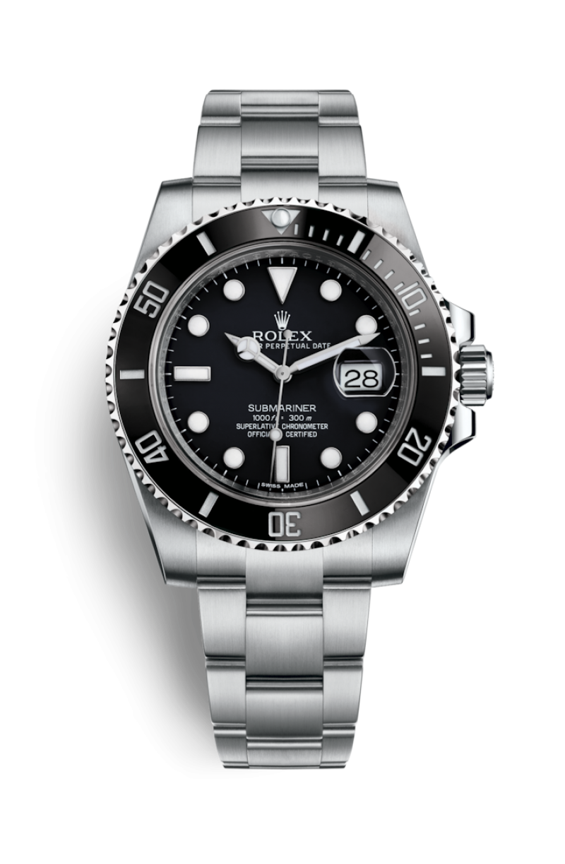 SUBMARINER DATE SS BLACK CERAMIC BEZEL 40MM QUALITY 2A