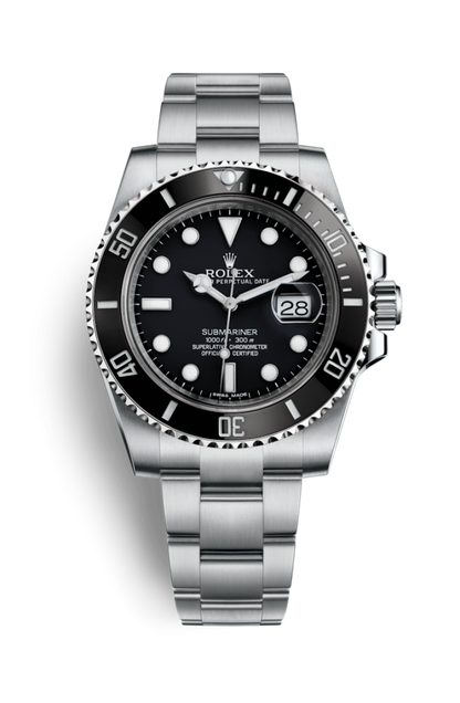 SUBMARINER DATE SS BLACK CERAMIC BEZEL 40MM QUALITY 2A