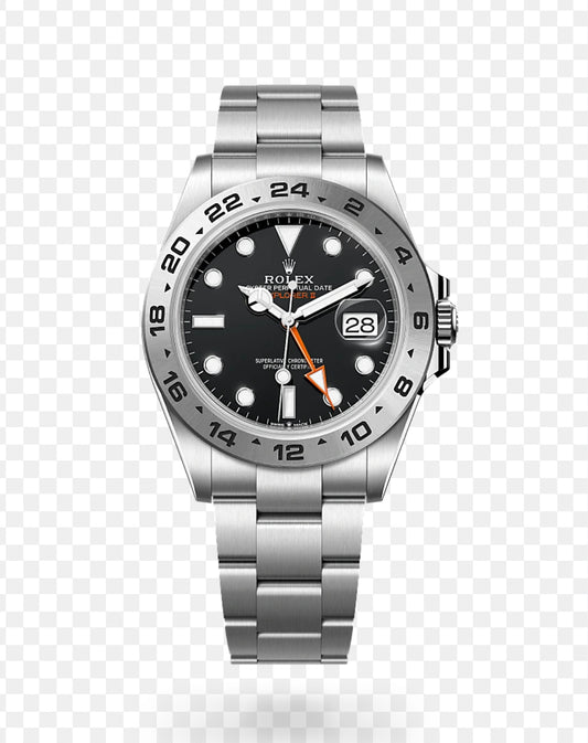 EXPL0RER II BLACK DIAL 42MM