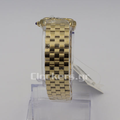 CARTIER PANTHÈRE  18K GOLD  DATE ROMAN DIAL WITH