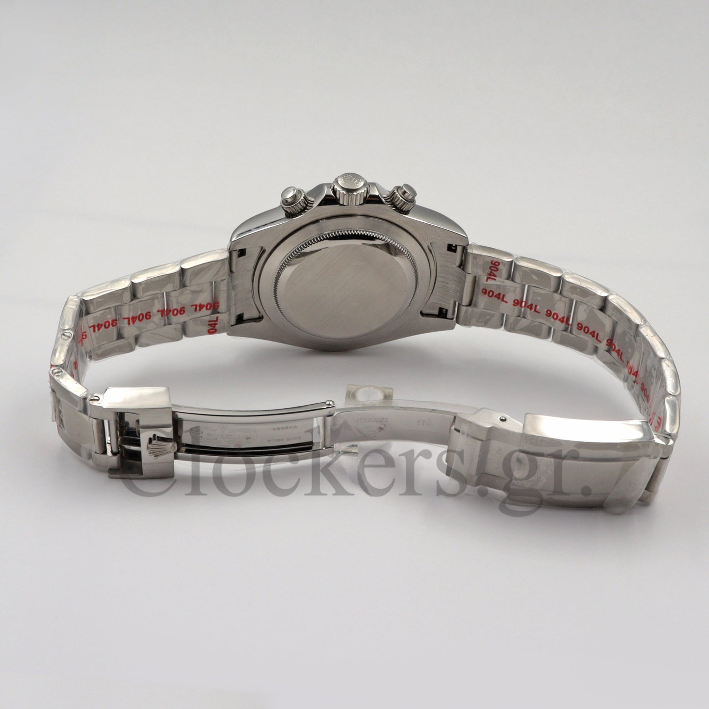 DAYT0NA 18K WHITE GOLD STEEL DIAL 40MM