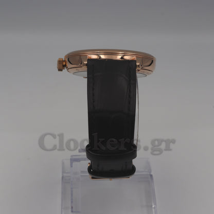VACHERON CONSTANTIN TRADITIONNELLE WOLRD TIME BLACK STRAP
