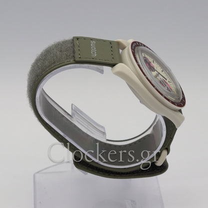 Omega Swatch Omega Swatch X Omega Moonswatch - Snoopy green