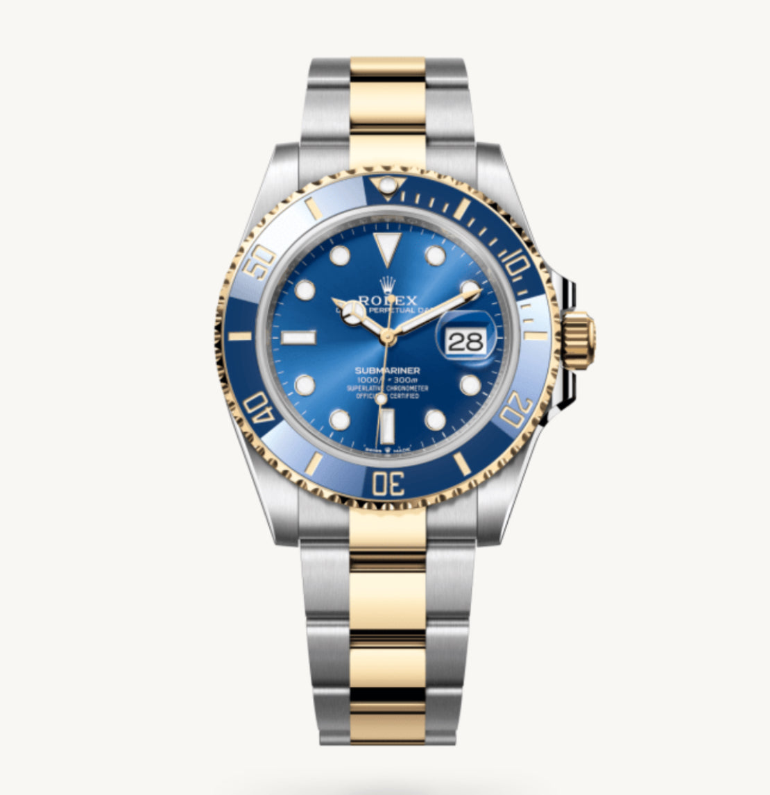 SUBMARINER 2-TONE BLUE CERAMIC BEZEL 40MM