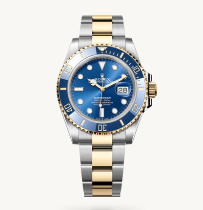 SUBMARINER 2-TONE BLUE CERAMIC BEZEL 40MM