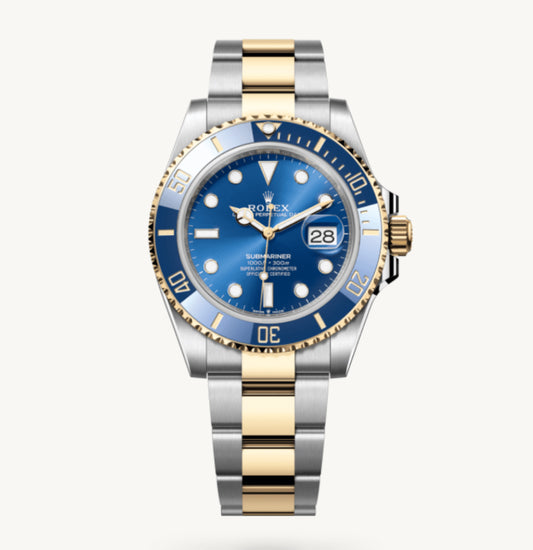 SUBMARINER 2-TONE BLUE CERAMIC BEZEL 40MM