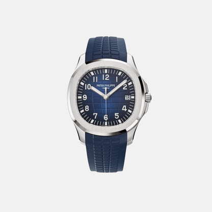 PATEK PHILIPPE AQUANAUT TIME BLUE DIAL AUTOMATIC 5164A-001 CLONE