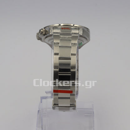 C0SMOGRAPH DAYT0NA BLACK DIAL SILVER RAINBOW 40MM