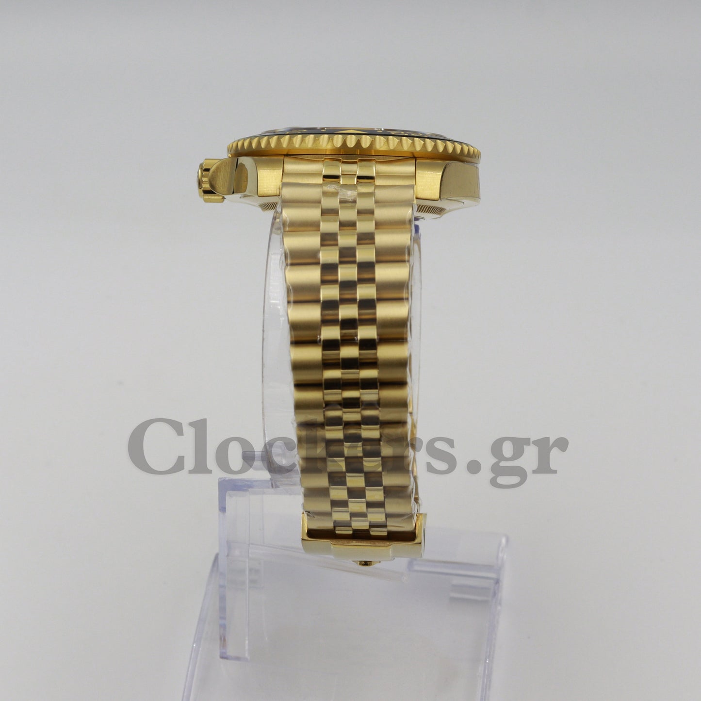 ROLEX GMT-MASTER II YELLOW GOLD BLACK DIAL CERAMIC BEZEL 40MM