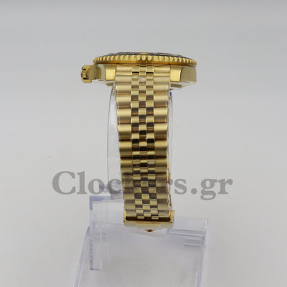 ROLEX GMT-MASTER II YELLOW GOLD BLACK DIAL CERAMIC BEZEL 40MM