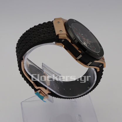 HUBLOT BIG BANG REF. 301.M, 18K ROSE GOLD, TITANIUM & CERAMIC AUTOMATIC CHRONOGRAPH