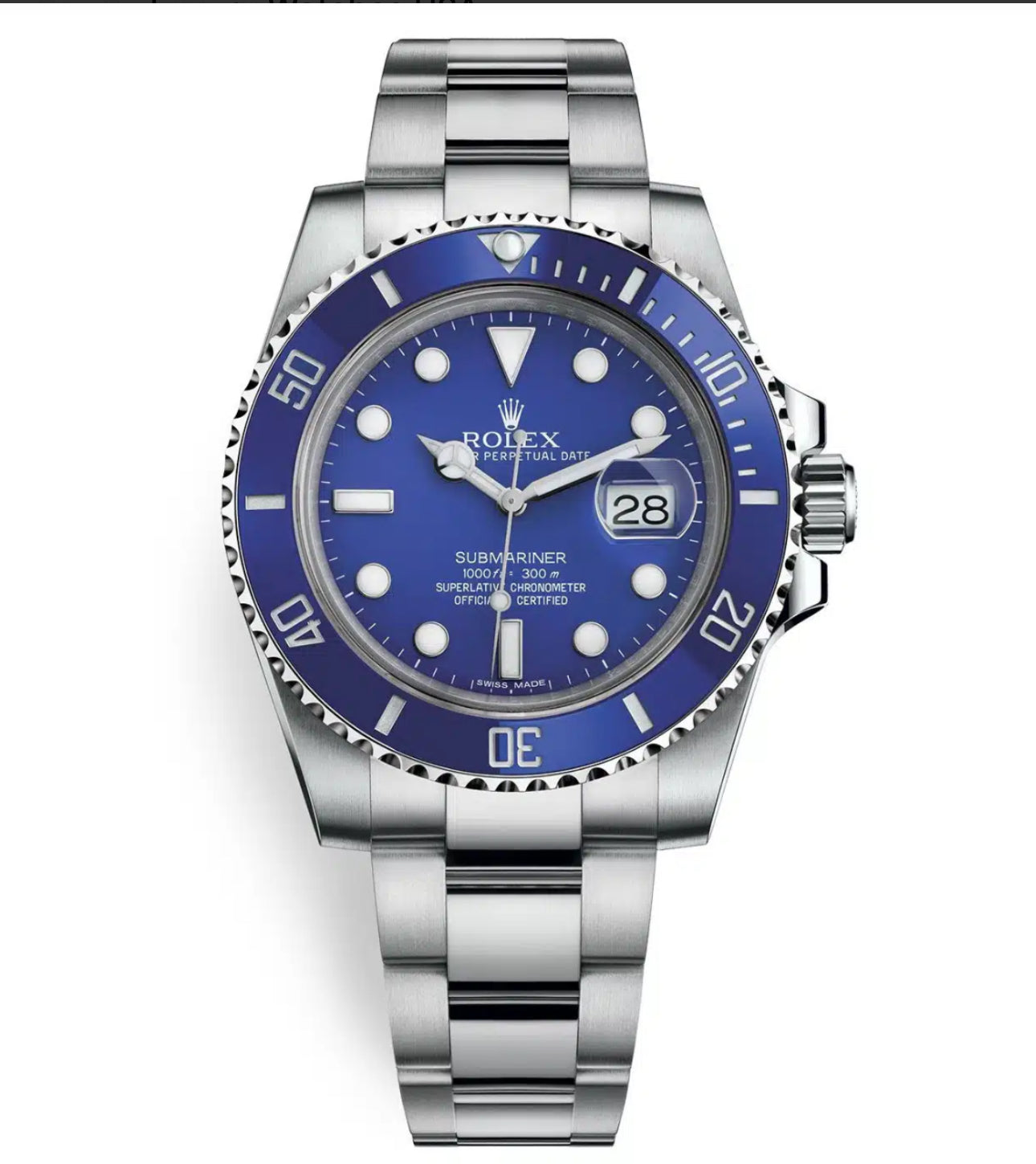 SUBMARINER SD BLUE DIAL CERAMIC BEZEL 40MM