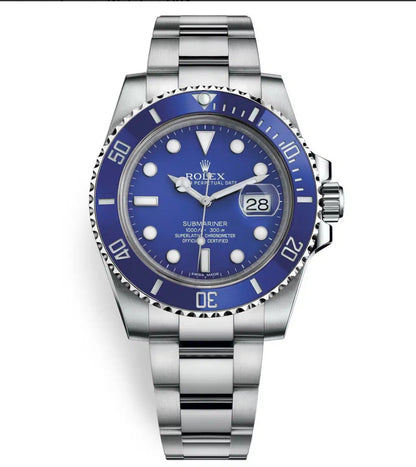SUBMARINER SD BLUE DIAL CERAMIC BEZEL 40MM