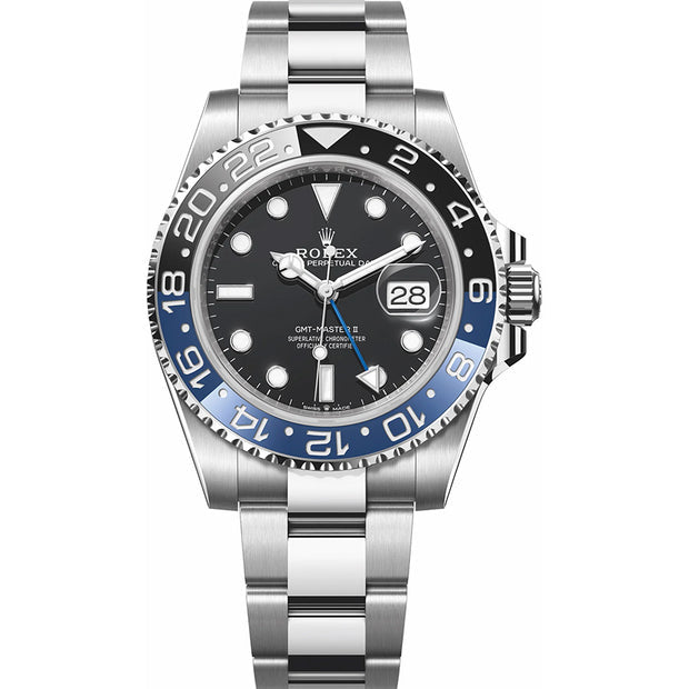 GMT-MASTER II SS BLUE/BLACK BATMAN CERAMIC BEZEL 40MM CLONE
